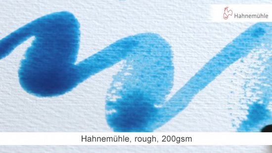 Бумага для акварели "Hahnemuhle", 200 г/м2, 50х65 см, целлюлоза 100%, Rough \ Torchon, 1л